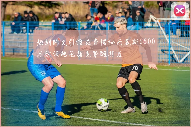 热刺队史引援花费揭秘西蒙斯6500万欧领跑范赫克紧随其后